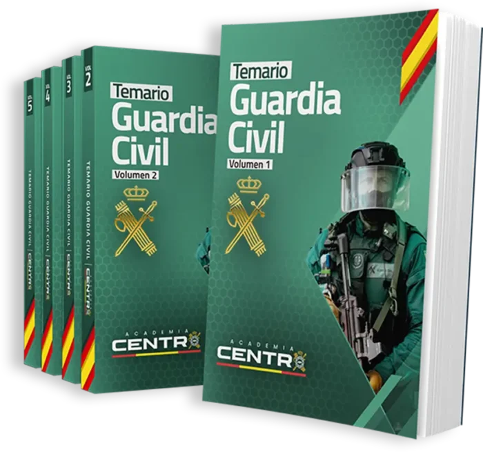 Temario Guardia Civil actualizado – 4 volúmenes (Academia Centropol)