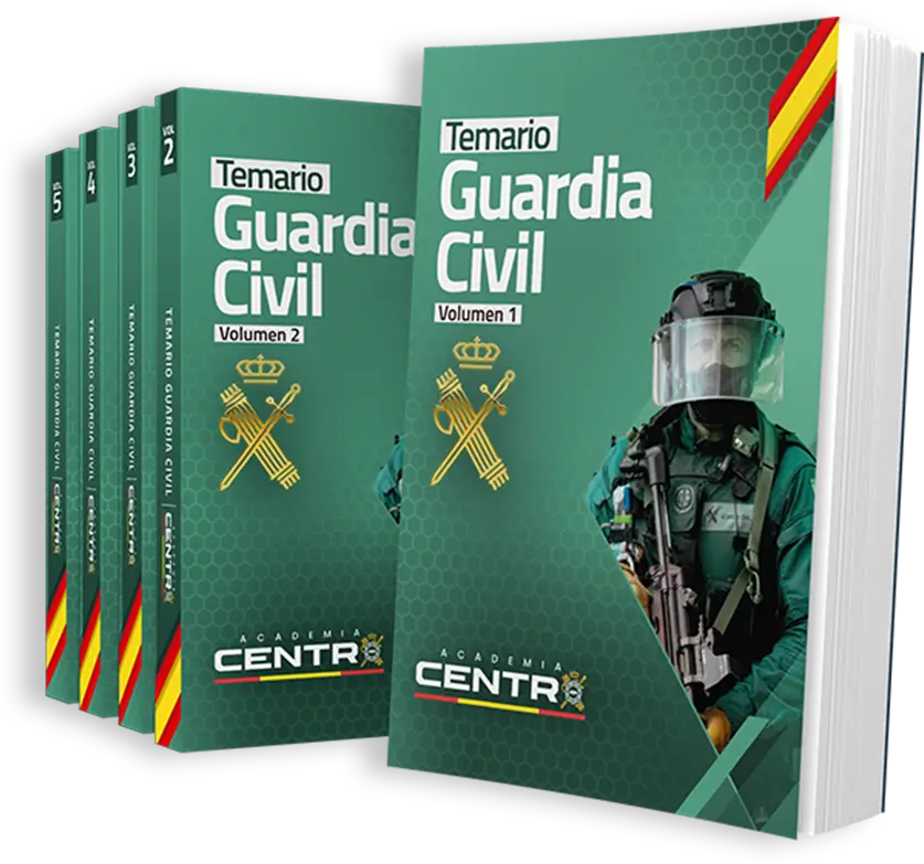 Temario Guardia Civil actualizado – 4 volúmenes (Academia Centropol)
